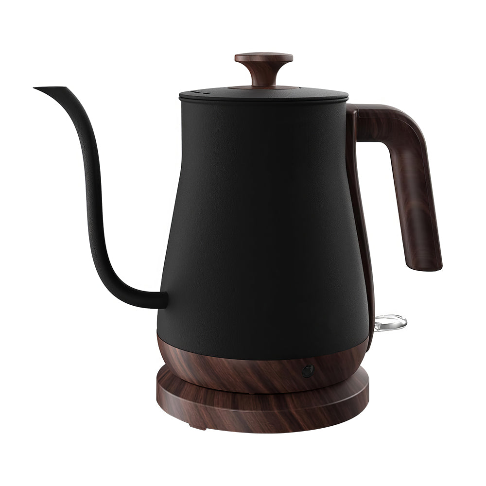 Gooseneck Electric Kettle 0.8L Stainless Steel Pour Over Coffee Kettle 1000W Auto Shut-Off