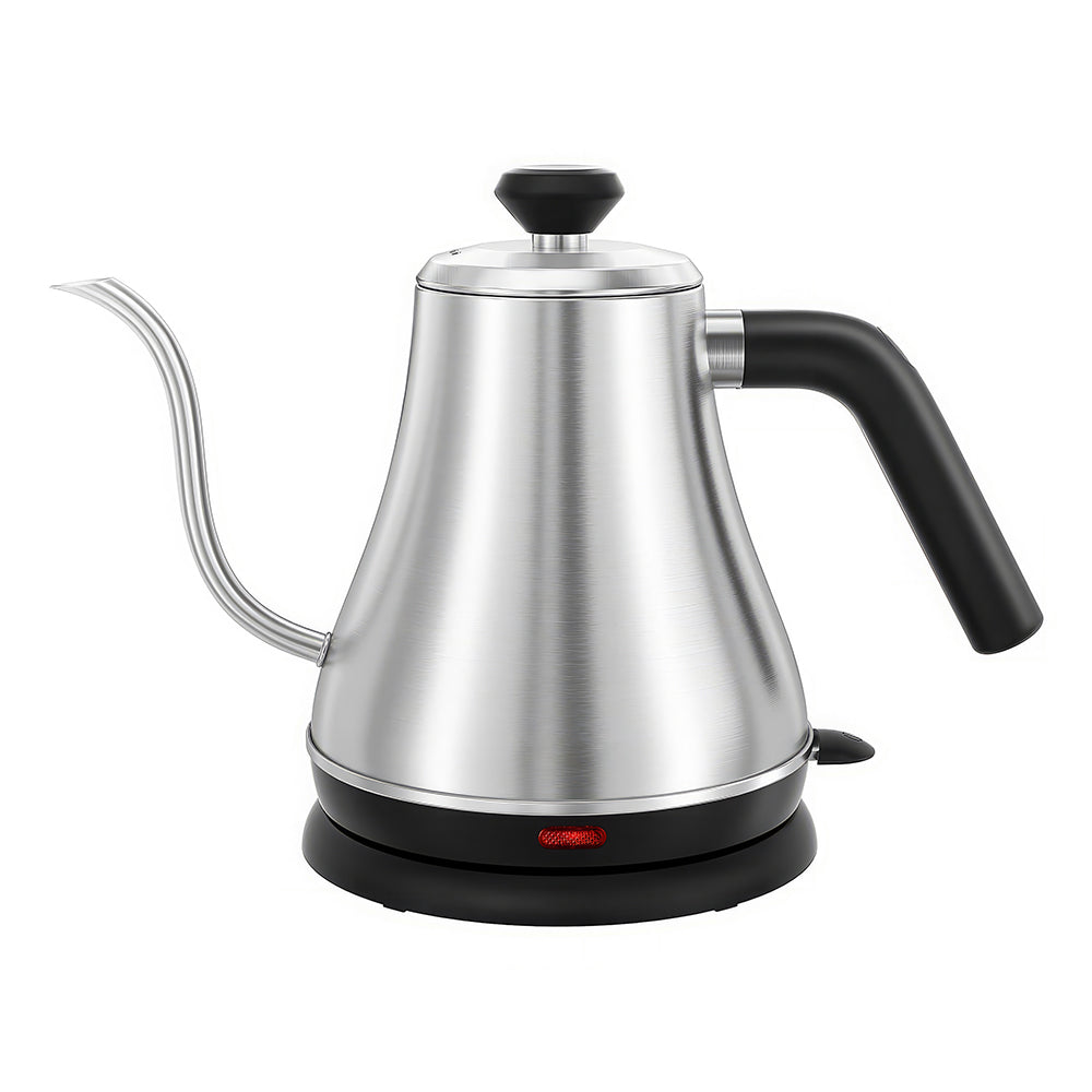 1L Stainless Steel Gooseneck Electric Kettle, 1000W Fast Heating