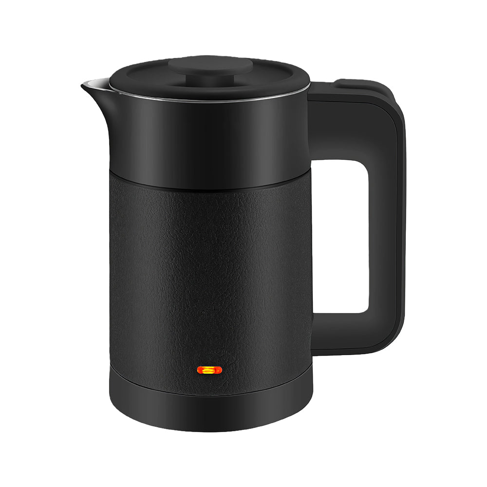 0.6L Mini Stainless Steel Travel Electric Kettle, 800W Auto Shut-Off