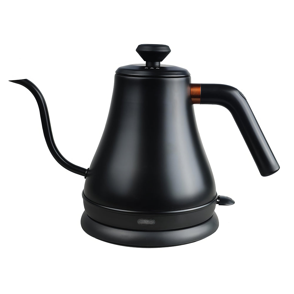 1L Stainless Steel Gooseneck Electric Kettle, 1000W Fast Heating