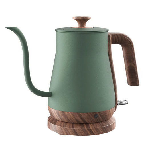 Gooseneck Electric Kettle 0.8L Stainless Steel Pour Over Coffee Kettle 1000W Auto Shut-Off