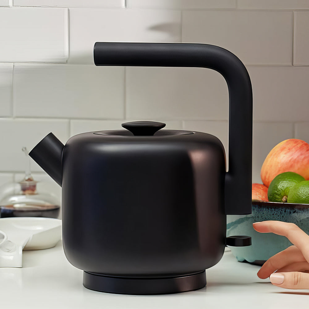 Clyde 1.5L Electric Kettle – Modern Stainless Steel Hot Water Boiler